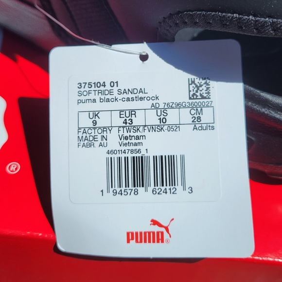 Puma softride sandal. Men size 10 - Picture 7 of 7